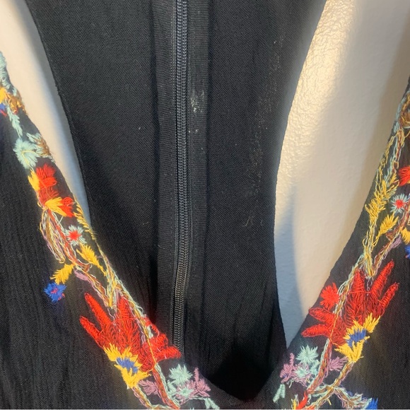 Free People Amalfi One Piece Wide Leg Embroidered Jumpsuit - Picture 6 of 13